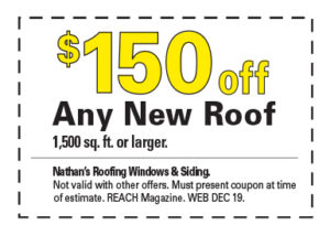 $150 off Any New Roof